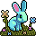 Light Blue Bunny