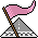 Road Trip Pink Flag
