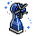 Blue Powered Fan Rare
