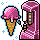 Rare Fucsia Ice Cream Maker