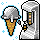 Rare Steel Ice Cream Maker