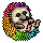 Rainbow Hedgehog