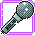 Neon Silver Microphone