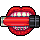 A bold lip for a bold individual