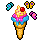 Rainbow Cones
