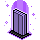 Rare Violet Spaceship Door