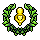 Olympic Wreath badge