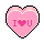 I Heart YOU badge