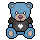 Blue Teddy Bear