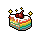 I got caked at HabboBites 3rd Birthday!