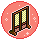 Rare Pink Oriental Screen